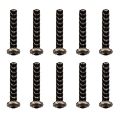 Šrouby, M2,5x14mm s půlkulatou imbusouvou hlavou