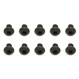 Šroub M3x4mm s imbusouvou půlkulatou hlavou, 10ks.