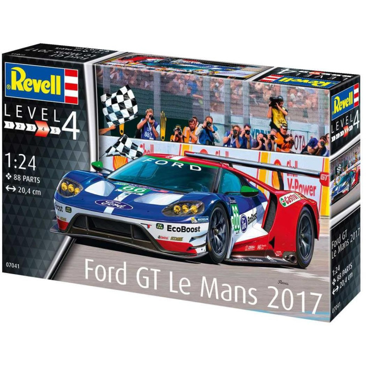 Plastic ModelKit auto 07041 - Ford GT Le Mans 2017 (1:24)