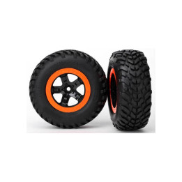 Kolo přední Off-Road 2.2/3.0" SCT černé (2)