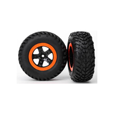 Kolo přední Off-Road 2.2/3.0" SCT černé (2)