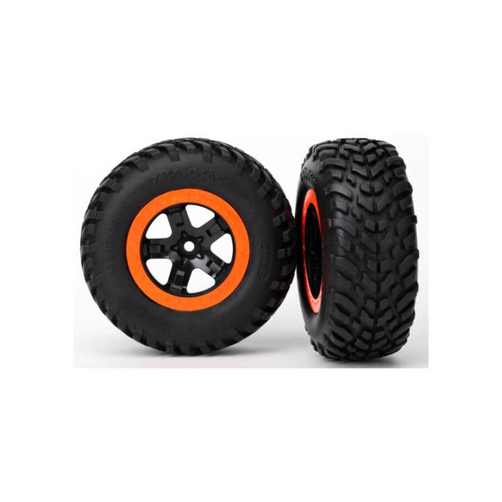 Kolo přední Off-Road 2.2/3.0" SCT černé (2)
