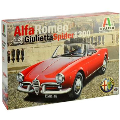 Model Kit auto 3653 - ALFA ROMEO GIULIETTA SPIDER 1300 (1:24)