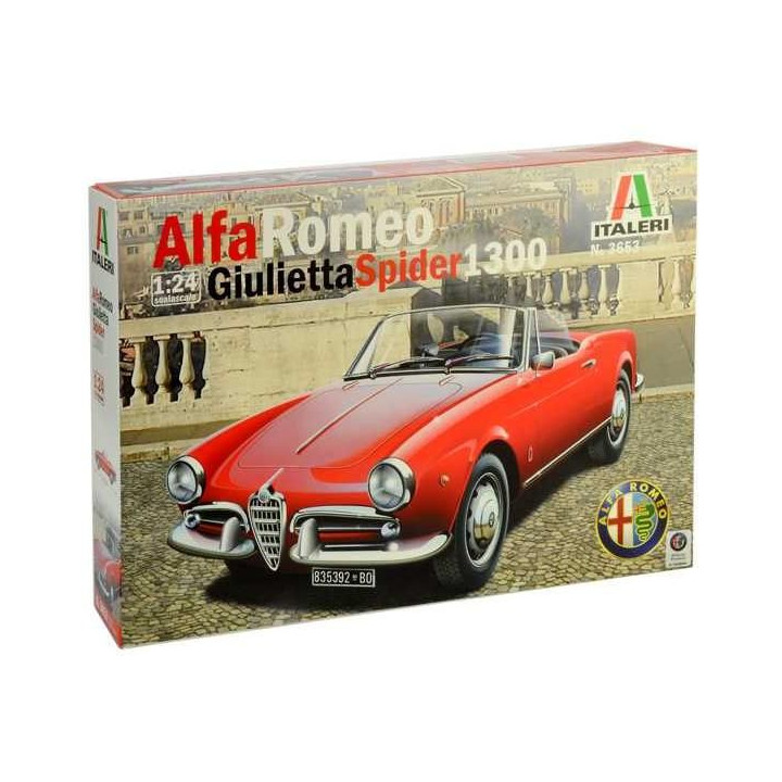 Model Kit auto 3653 - ALFA ROMEO GIULIETTA SPIDER 1300 (1:24)