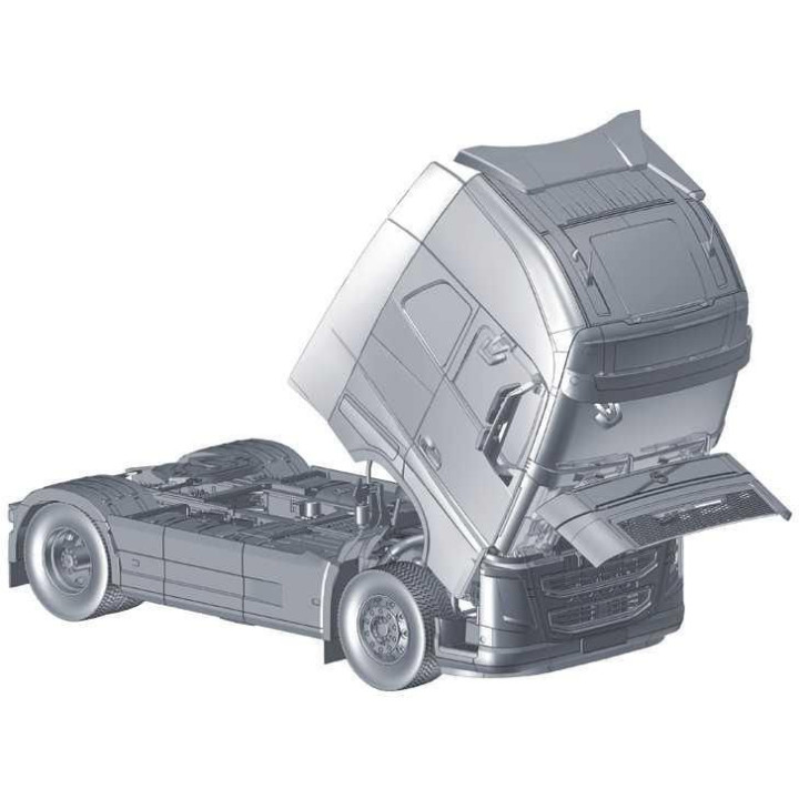 Model Kit truck 3940 - VOLVO FH4 GLOBETROTTER XL (1:24)