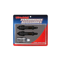 Traxxas - tlumič GTR long hliník/teflon/TiN (2)