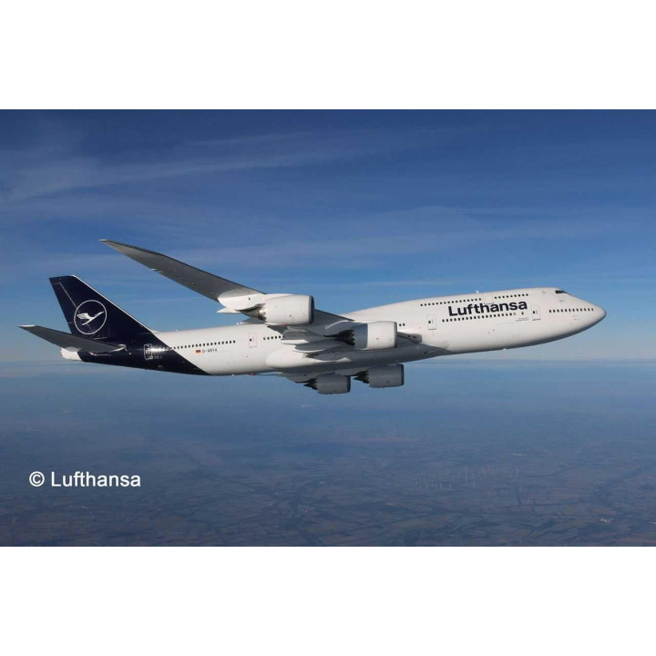 Plastic ModelKit letadlo 03891 - Boeing 747-8 Lufthansa "New Livery" (1:144)
