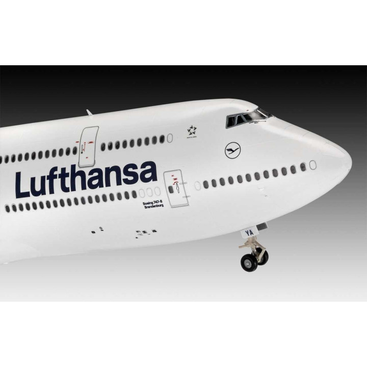 Plastic ModelKit letadlo 03891 - Boeing 747-8 Lufthansa "New Livery" (1:144)