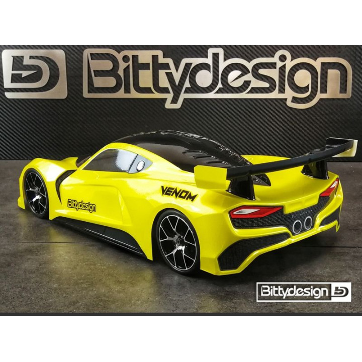 Karoserie čirá Bittydesign VENOM - (190 mm)