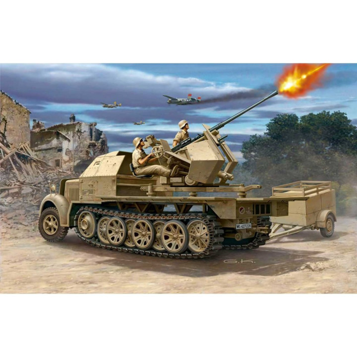 Plastic ModelKit military 03207 - Sd.Kfz. 7/2 (1:72)
