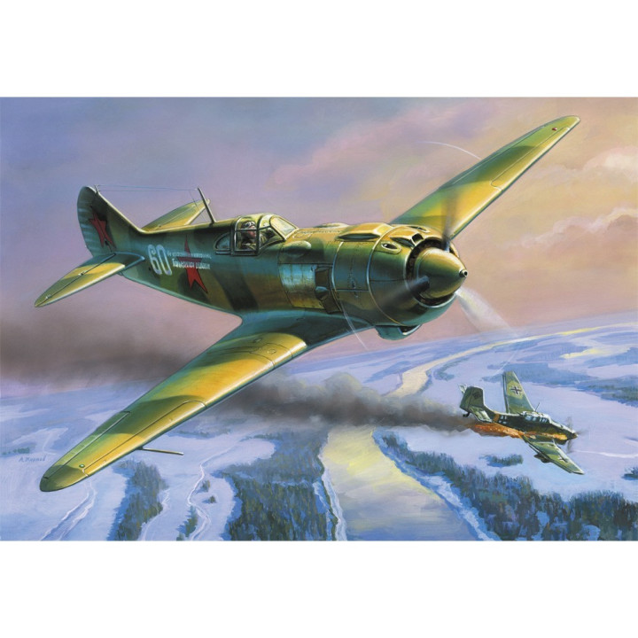 Model Kit letadlo 4803 - Lavochkin La-5 (1:48)