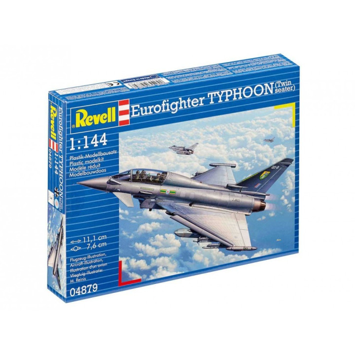 Plastic ModelKit letadlo 04879 - Eurofighter Typhoon Twinseater (1:144)
