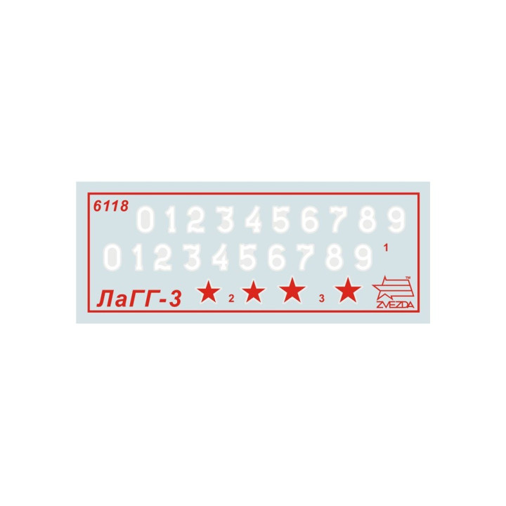 Wargames (WWII) letadlo 6118 - Soviet Fighter LaGG-3 (1:144)