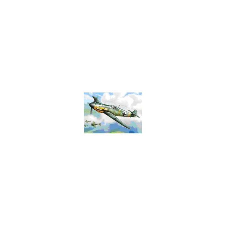 Wargames (WWII) letadlo 6116 - Messerschmitt Bf 109F-2 (1:144)