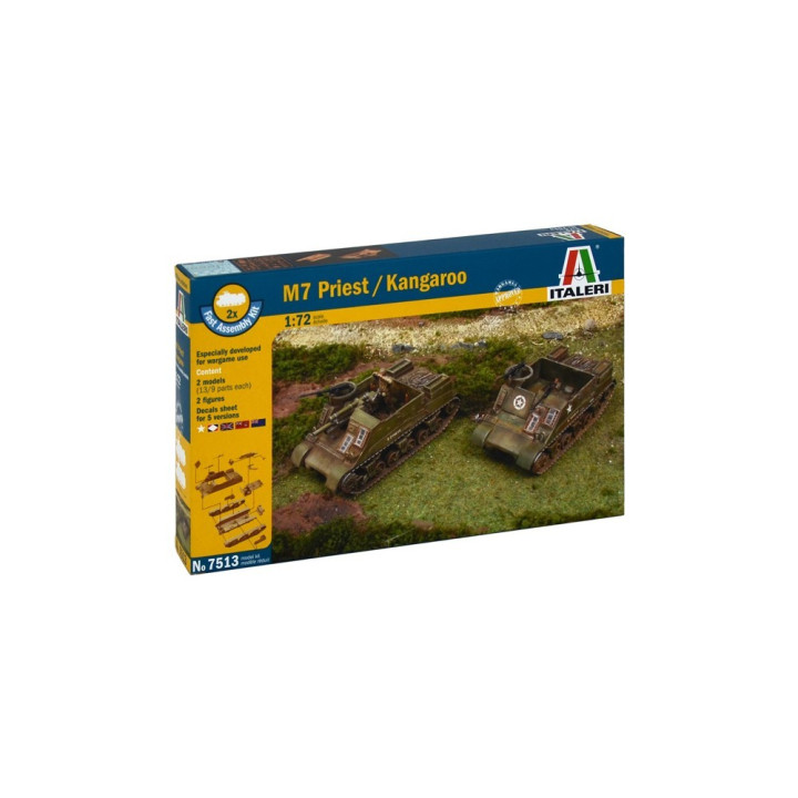 Fast Assembly military 7513 - M7 PRIEST / KANGAROO (1:72)