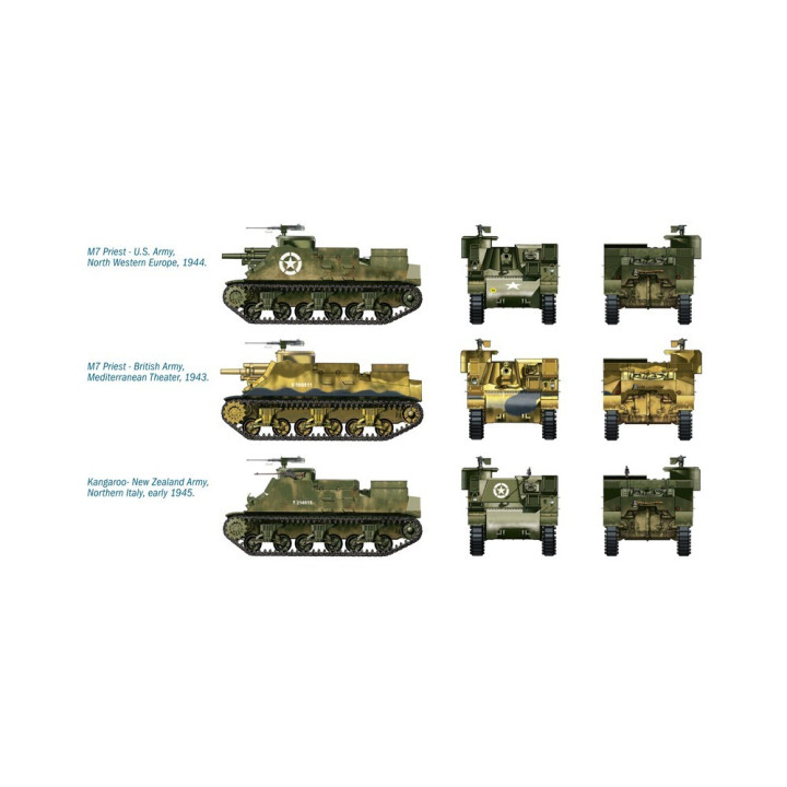 Fast Assembly military 7513 - M7 PRIEST / KANGAROO (1:72)