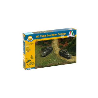 Fast Assembly military 7510 - M3 75mm HALF TRACK (1:72)