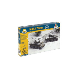 Fast Assembly tanky 7521 - M4A3 76mm (1:72)