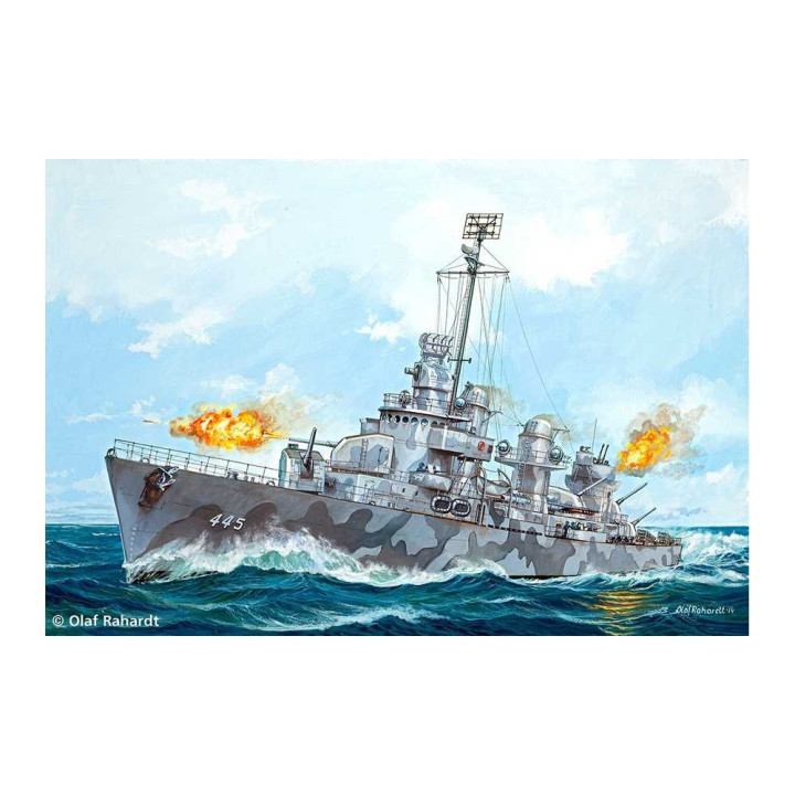 Plastic ModelKit loď 05127 - U.S.S. Fletcher (DD-445) (1:700)