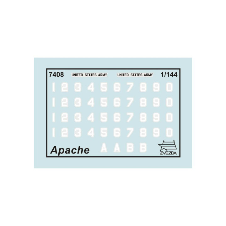 Wargames (HW) vrtulník 7408 - AH-64 Apache Helicopter (1:144)
