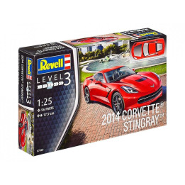 Plastic ModelKit auto 07060 - 2014 Corvette Stingray C7 (1:25)