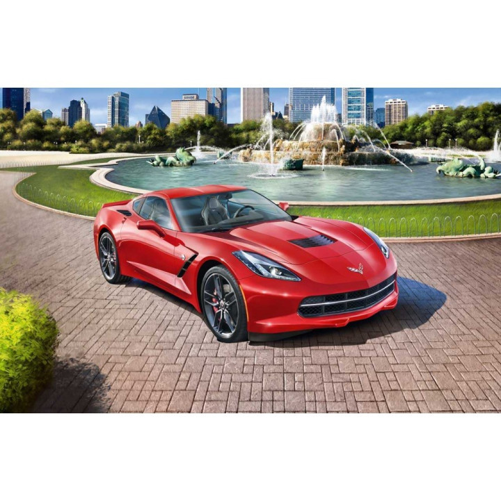 Plastic ModelKit auto 07060 - 2014 Corvette Stingray C7 (1:25)