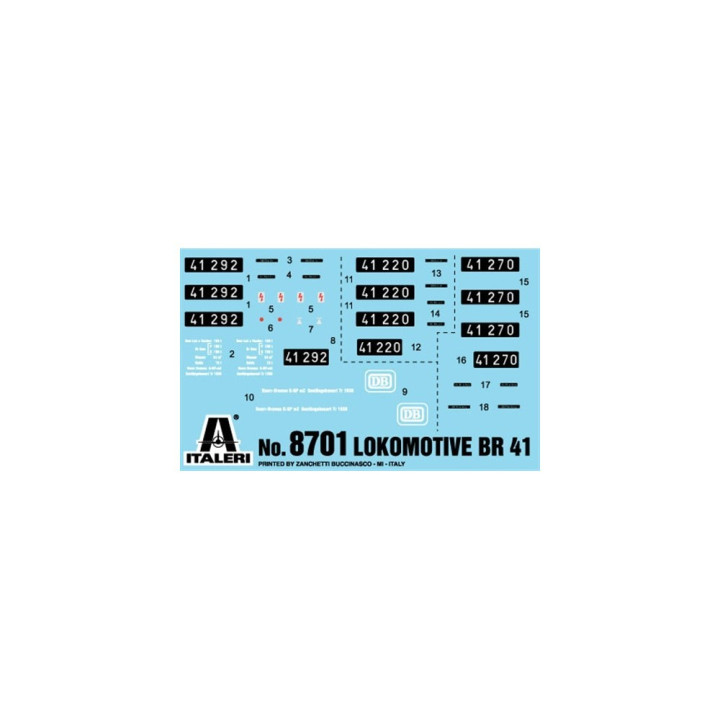 Model Kit lokomotiva 8701 - Lokomotive BR41 (1:87 / HO)