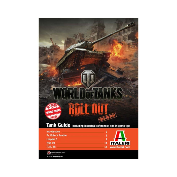 Model Kit World of Tanks 36506 - PANTHER (1:35)