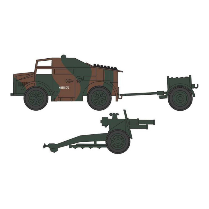 Classic Kit military A01305 - 25pdr Field Gun and Quad (1:76)
