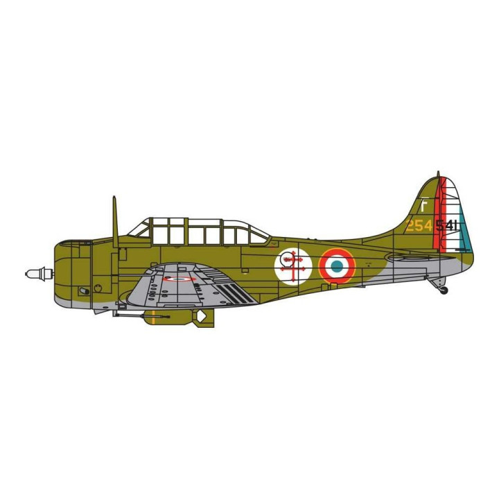 Classic Kit letadlo A02022 - Douglas Dauntless SBD 3/5 (1:72)