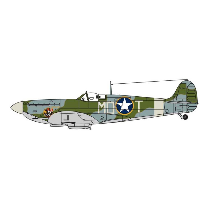 Classic Kit letadlo A02046A - Supermarine Spitfire MkVb (1:72)
