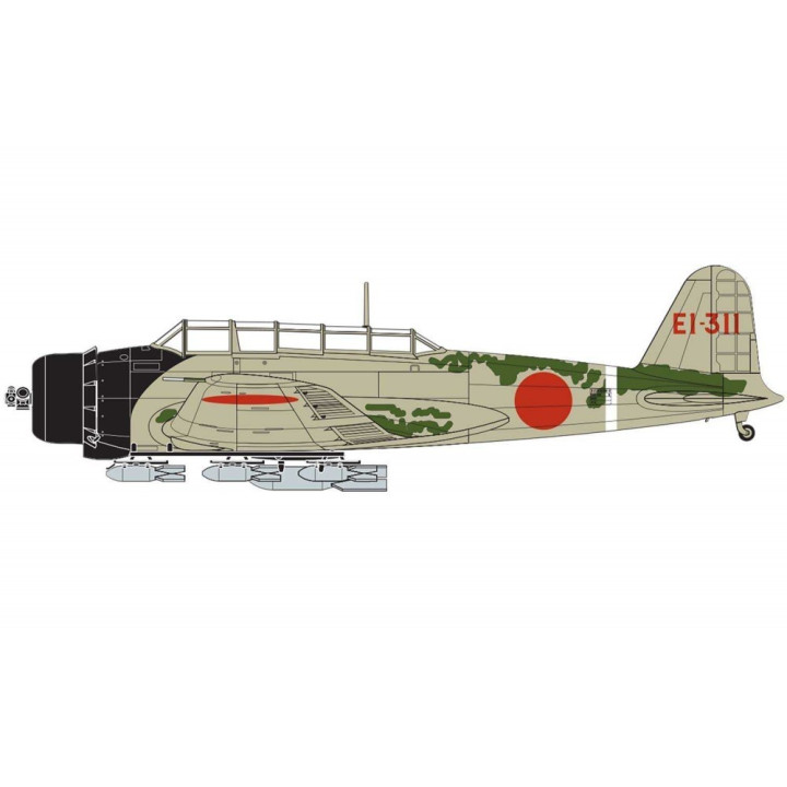 Classic Kit letadlo A04058 - Nakajima B5N2 Kate (1:72) - nová forma