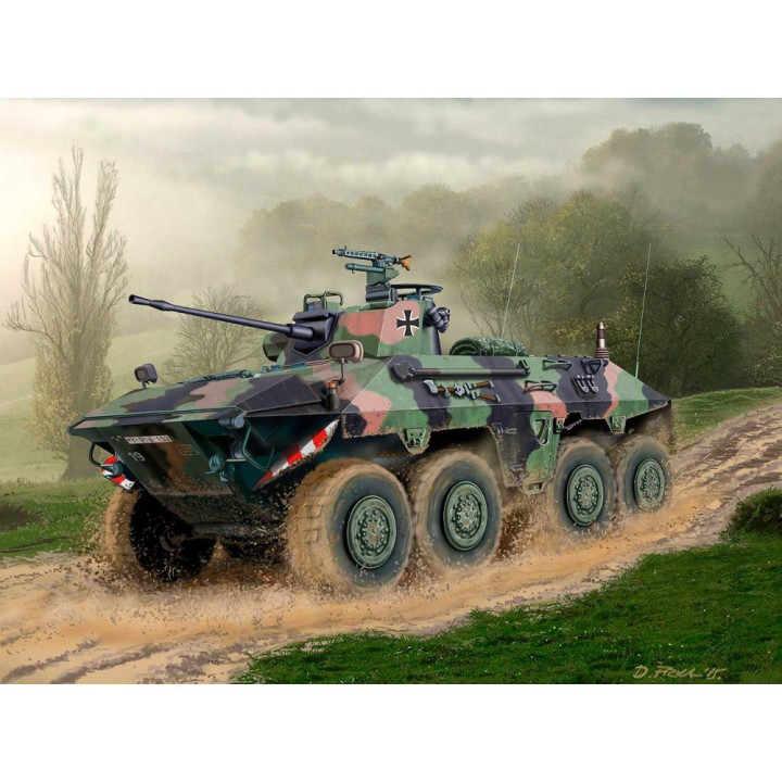 Plastic ModelKit military 03208 - SpPz 2 Luchs (1:72)