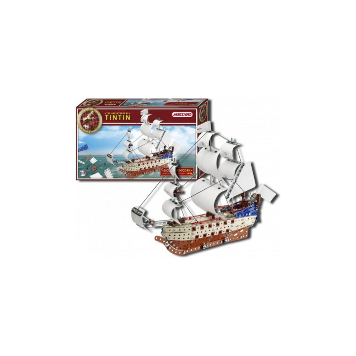 MECCANO Tintin - Plachetnice Jednorožec