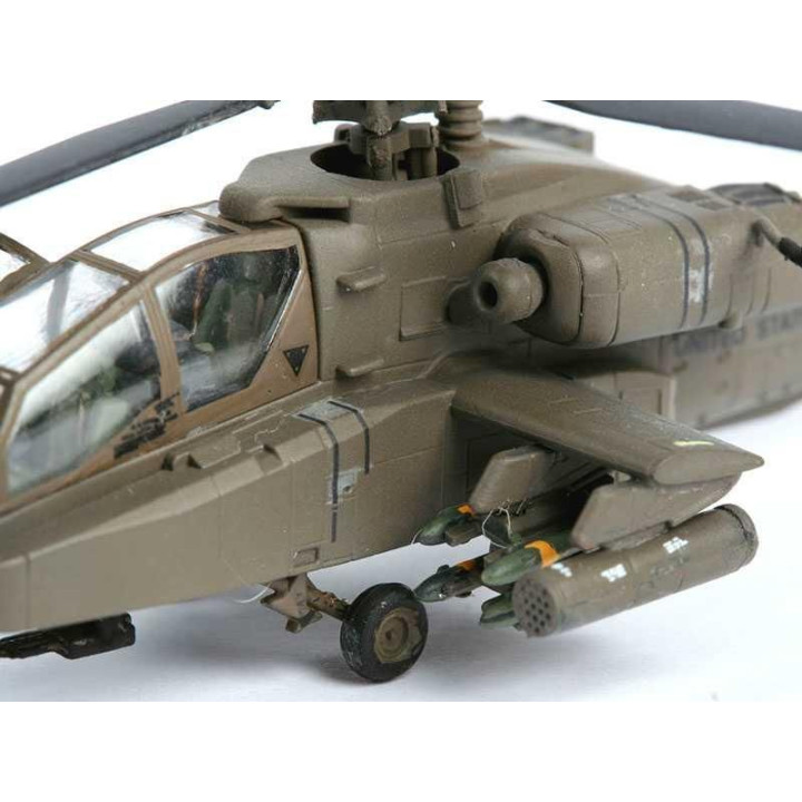 Plastic ModelKit vrtulník 04046 - AH-64D Longbow Apache (1:144)