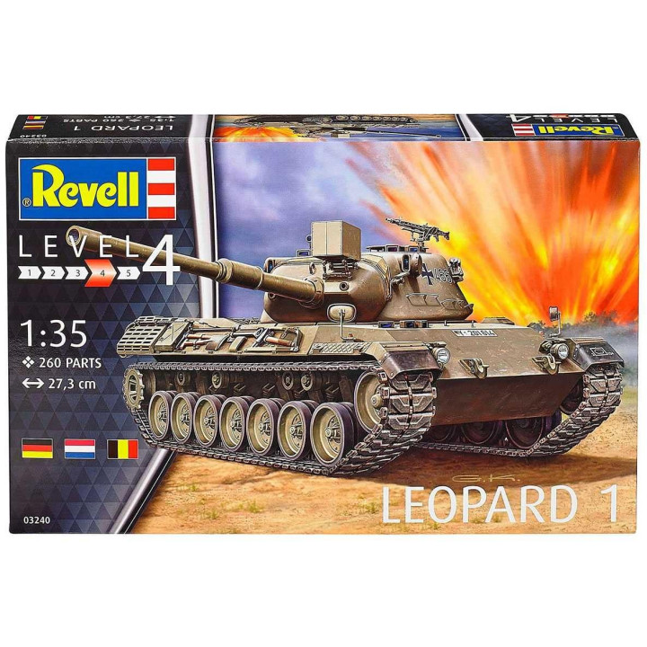 Plastic ModelKit tank 03240 - Leopard 1 (1:35)
