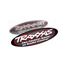 Traxxas oboustranná oválná samolepka 23x8cm