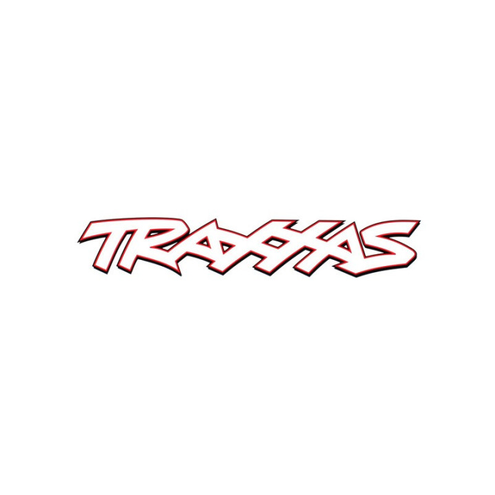 Traxxas PVC samolepka bílá 22x5cm