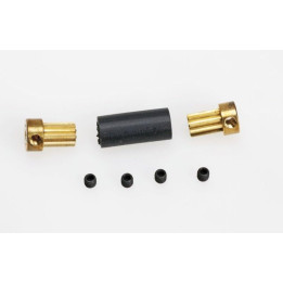 Flex-spojka 5mm pro průměr hřídele 1,5mm na 2,0mm