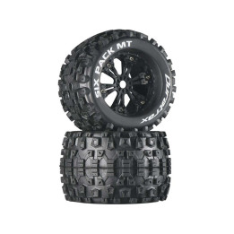 Duratrax kolo 3.8" Six Pack MT černá (2)