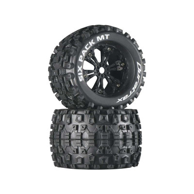 Duratrax kolo 3.8" Six Pack MT černá (2)