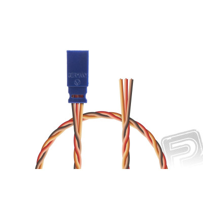 Servokabel (protikus) JR 0,35qmm kroucený silikonkabel, 300mm, 1 ks.