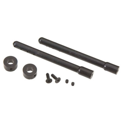 Duratrax Sloupky karosérie 75mm černé (2)