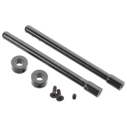 Duratrax Sloupky karosérie 90mm černé (2)