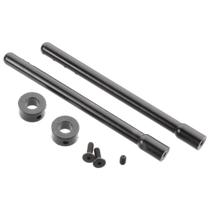 Duratrax Sloupky karosérie 90mm černé (2)