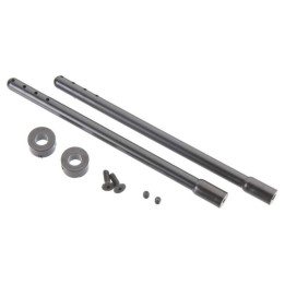 Duratrax Sloupky karosérie 115mm černé (2)