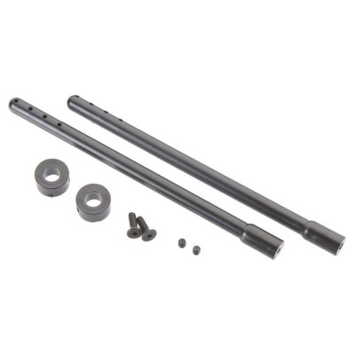 Duratrax Sloupky karosérie 115mm černé (2)