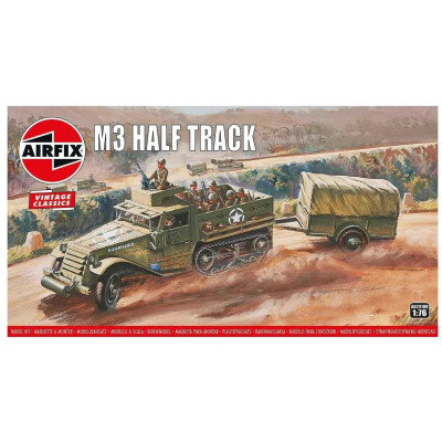 Classic Kit VINTAGE military A02318V - M3 Half Track & 1 Ton Trailer (1:76)