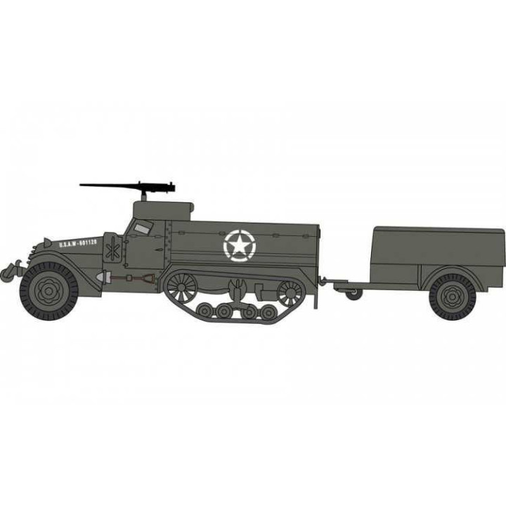 Classic Kit VINTAGE military A02318V - M3 Half Track & 1 Ton Trailer (1:76)