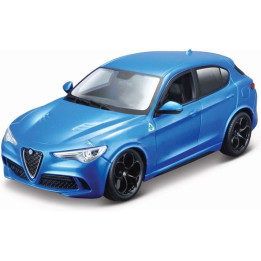 Bburago Alfa Romeo Stelvio 1:24 modrá